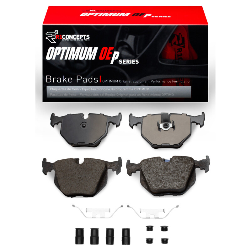 BMW X3 Brake Pads - Rear - R1 Concepts - Optimum OE - `01-`10